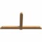 Ekena Millwork Eugene Smooth Timber Gable Bracket, Western Red Cedar, 84"W x 42"H x 3 1/2"D x 5 1/2"F, 12/12 Pitch GBW084X42X0406EUG00SWR - alternate 4